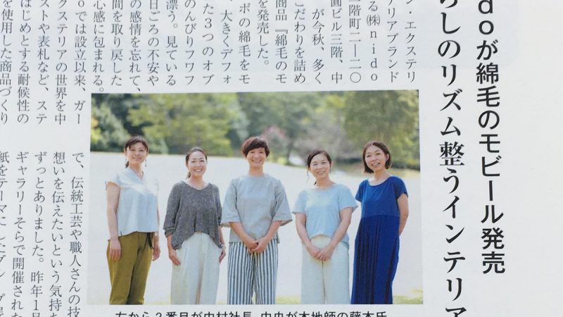 【綿毛のモビール】政経レポート掲載